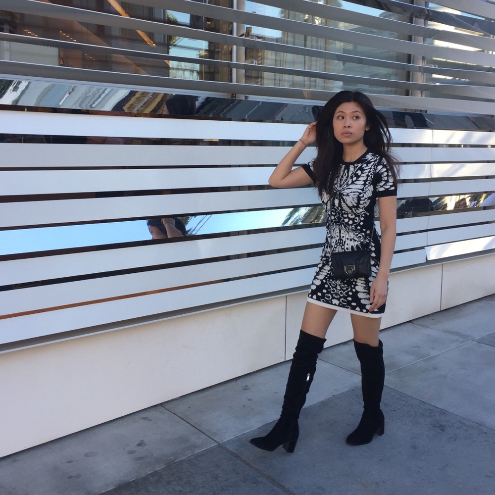 McQueen inspired bodycon dress